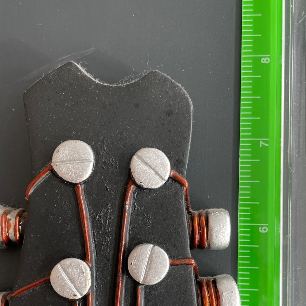 3 Guitar Headstock Wall Hooks - Picture 2 of 4